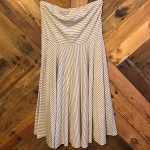 Maurice’s strapless dress